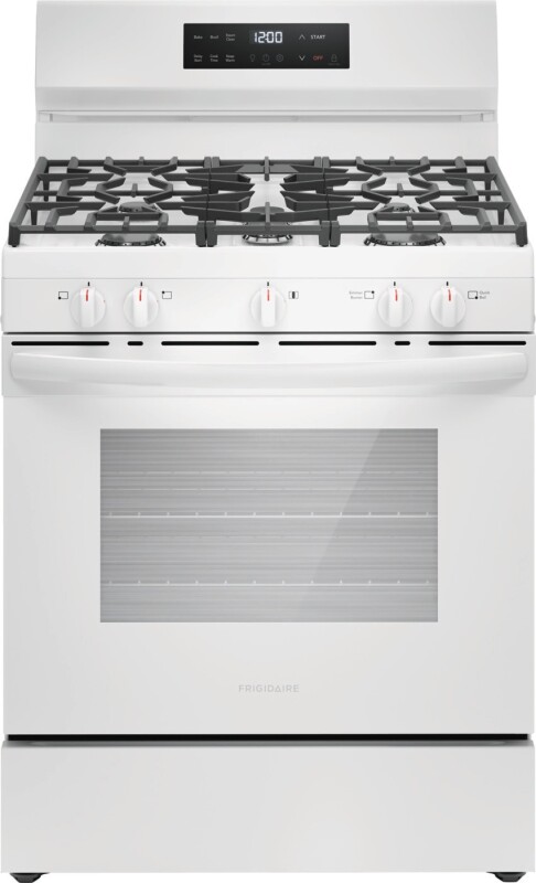 30" Gas Range with Steam Clean view 3