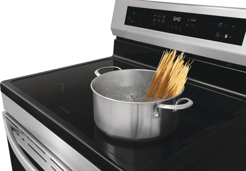 30" Rear Control Induction Range view 12