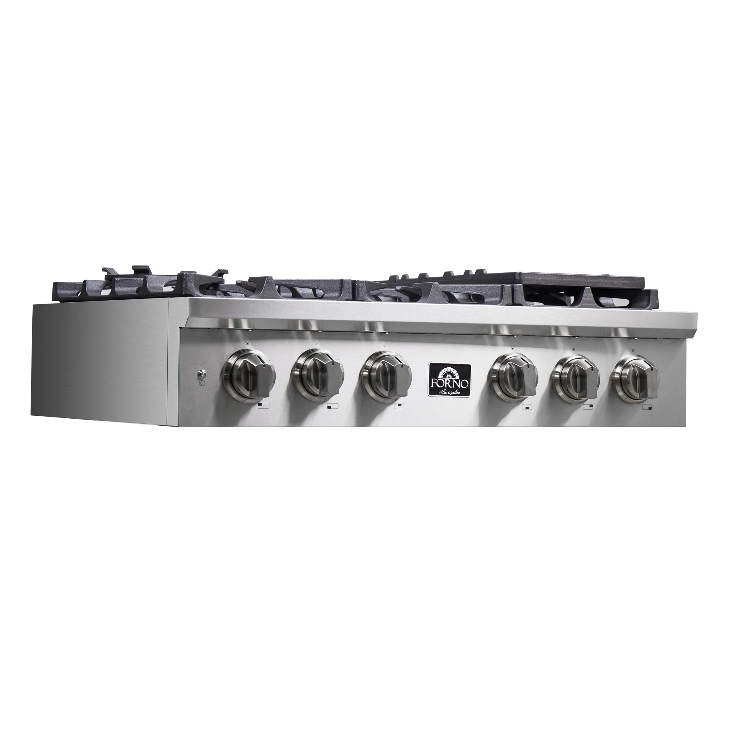 Spezia Alta Qualita 36-Inch Pro-Style Gas Rangetop, , 6 Sealed Burners, Continuous Cast Iron Grates, High Heat Output FCTGS575136