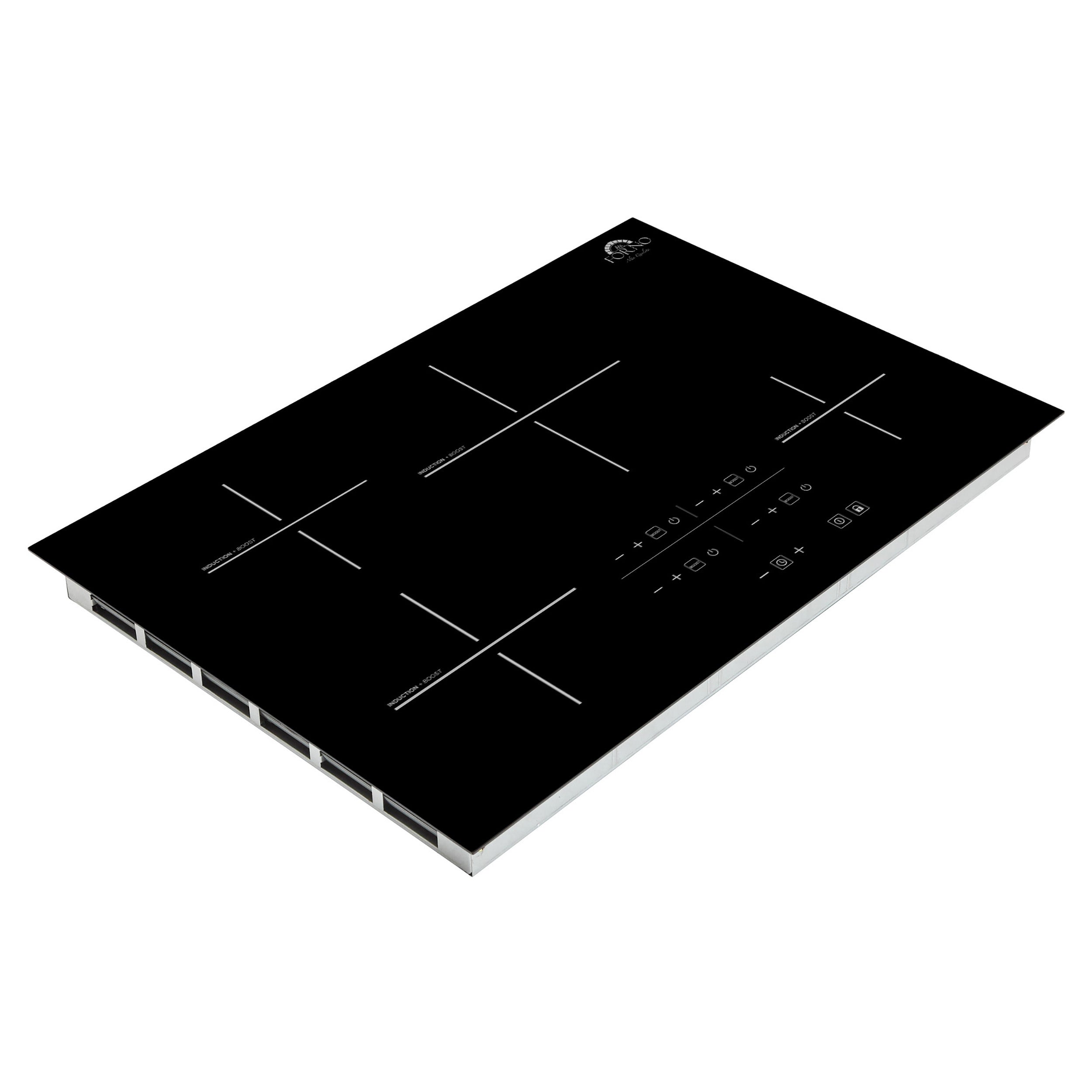 Lecce 30-Inch 4-Zone Induction Cooktop, Touch Control, Multiple Power Levels, Safety Features, Sleek Design FCTIN054530