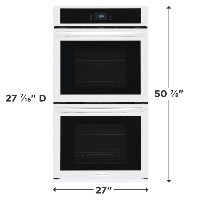 27" Double Electric Wall Oven with Fan Convection view 7