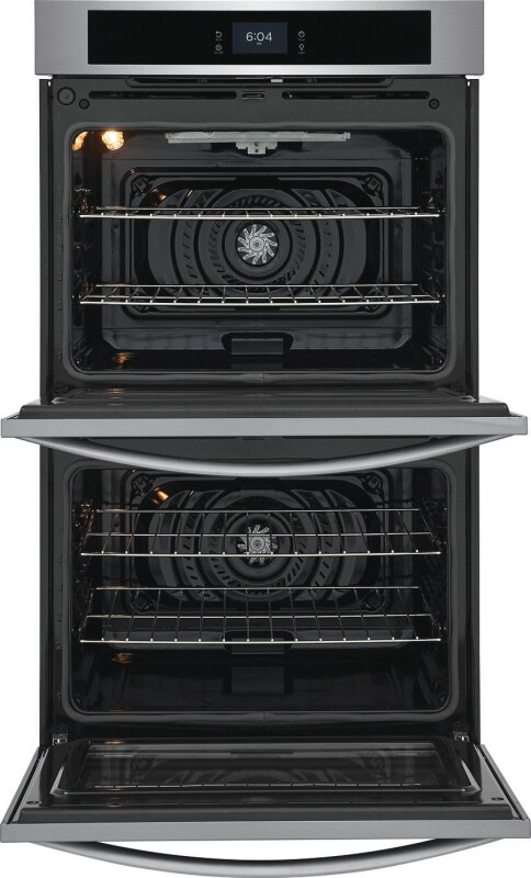 30" Double Electric Wall Oven with Fan Convection view 3