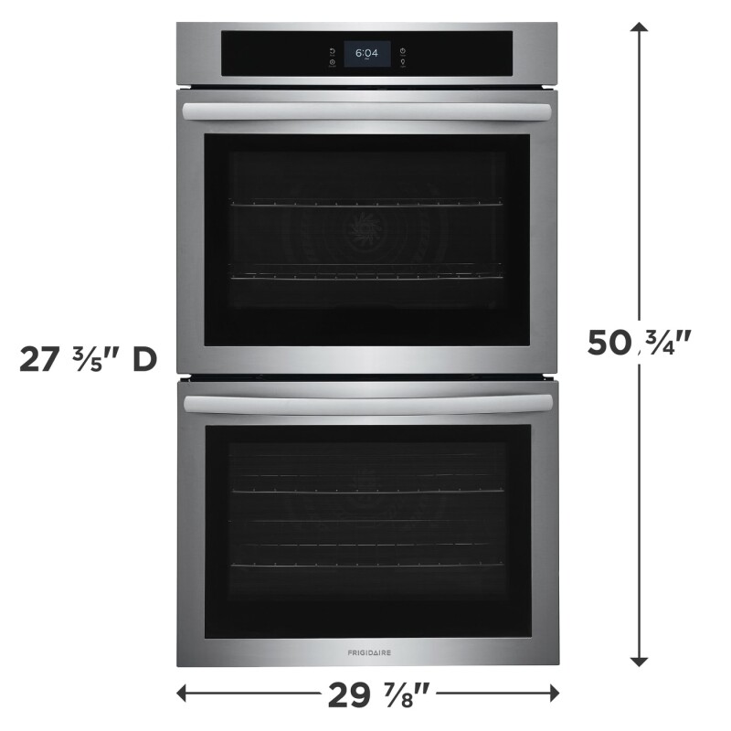 30" Double Electric Wall Oven with Fan Convection view 12