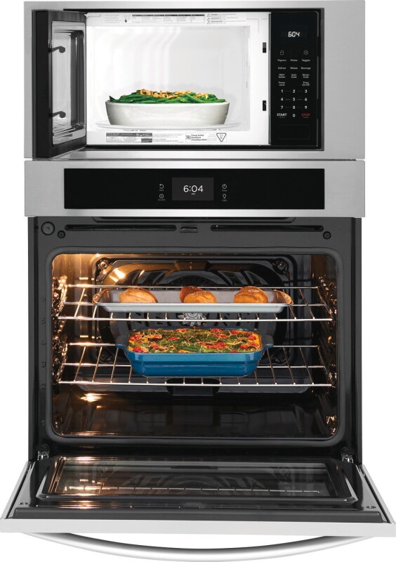 30" Electric Wall Oven and Microwave Combination view 2