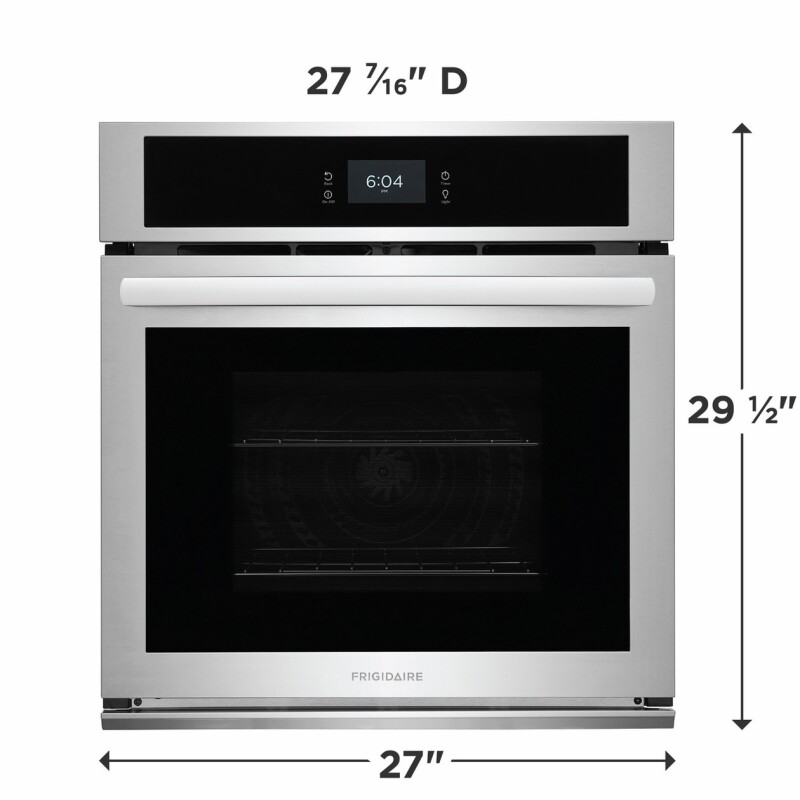 27" Single Electric Wall Oven with Fan Convection view 10