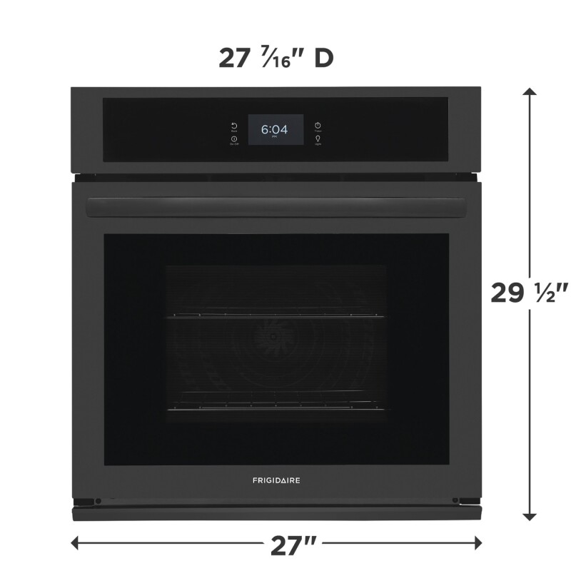 27" Single Electric Wall Oven with Fan Convection view 7
