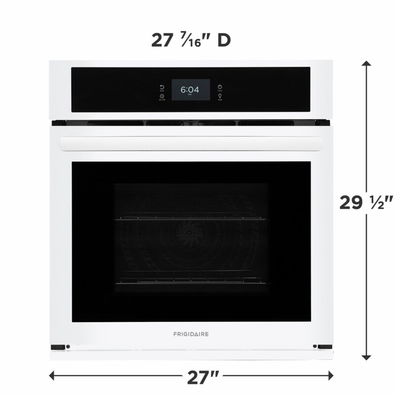 27" Single Electric Wall Oven with Fan Convection view 10