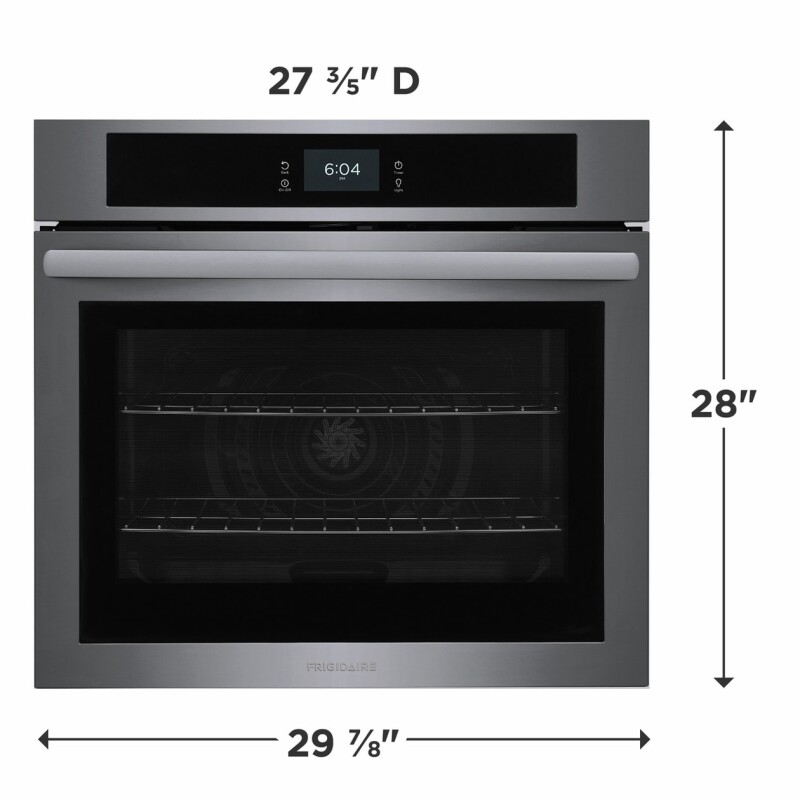 30" Single Electric Wall Oven with Fan Convection view 10