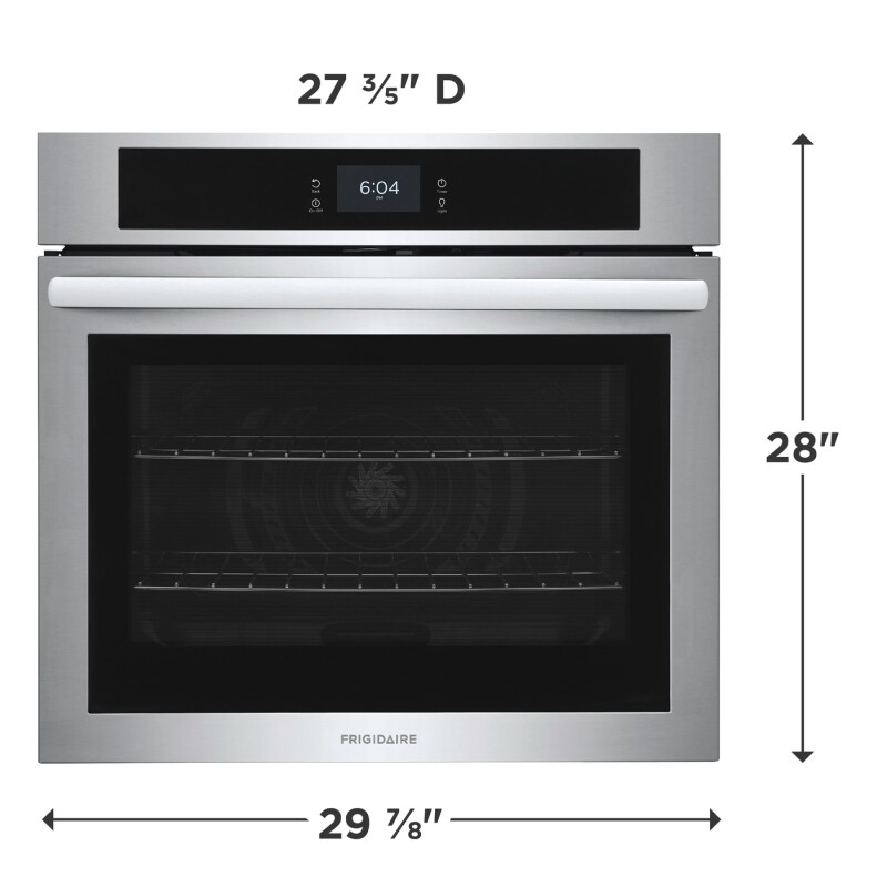 30" Single Electric Wall Oven with Fan Convection view 13