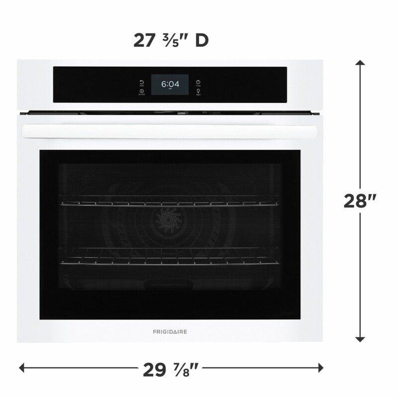 30" Single Electric Wall Oven with Fan Convection view 10