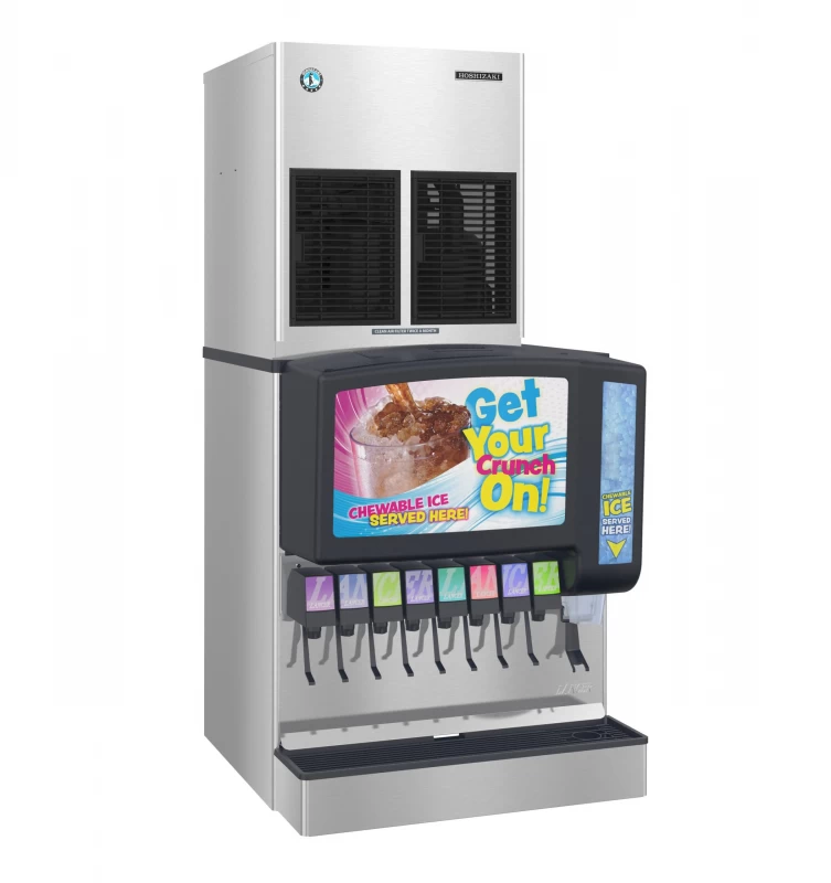 FD-1002MRJZ-C with URC-5FZ, Cubelet Icemaker, Remote-cooledTitle FD1002MRJZC