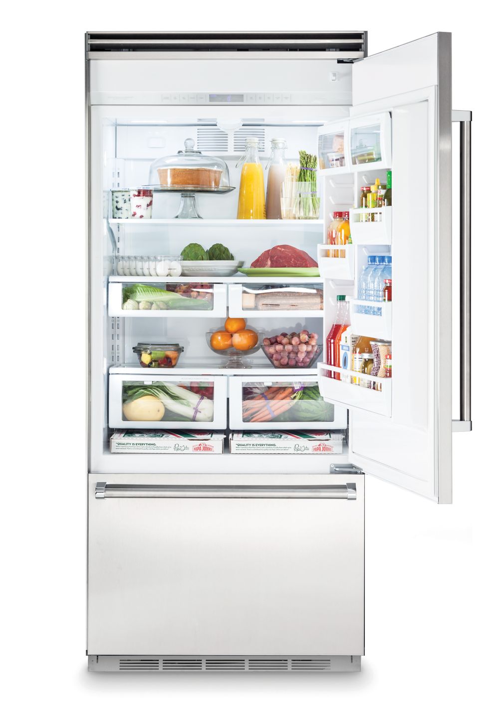 36" Custom Panel Bottom-Freezer Refrigerator FDBB5364R