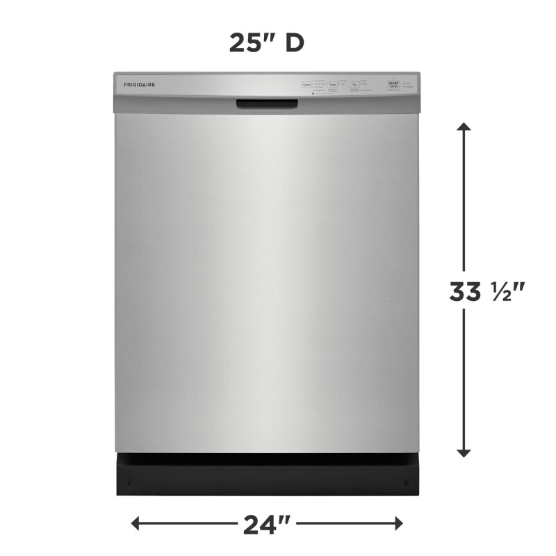 24" Built-In Dishwasher view 3