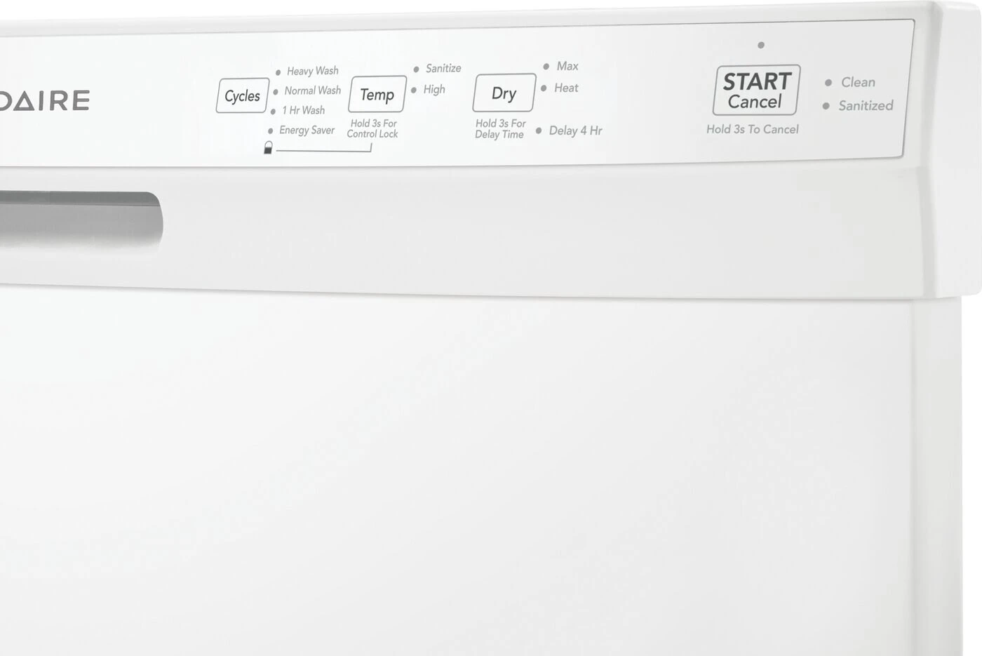 NSF® Certified Sanitize Option