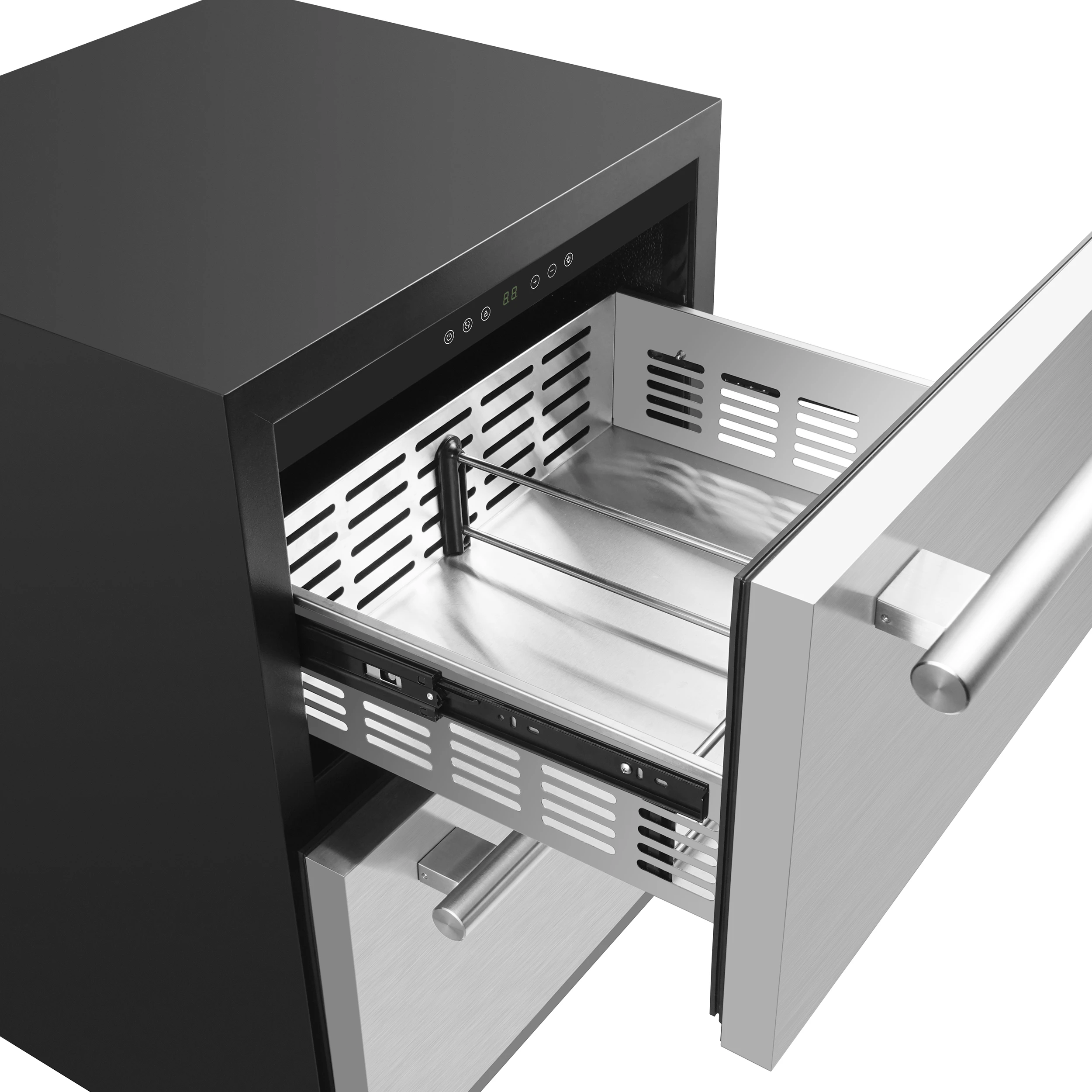 Cosenza 24" Built-In Indoor/Outdoor Drawer Freezer with Ice Maker, 4.69 cu.ft. FDRBI183824S