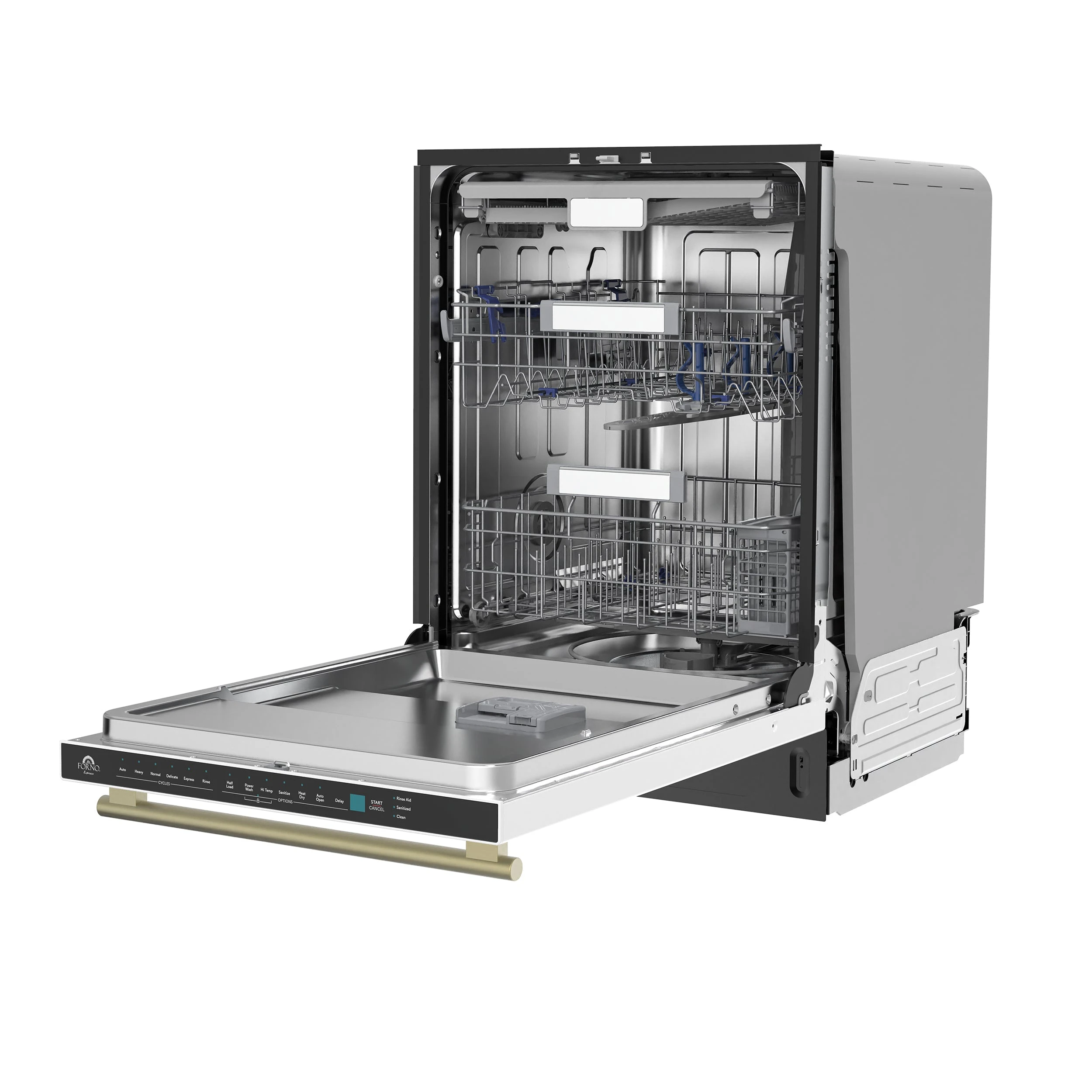 Stella 24 in. Built-in Dishwasher in , Tall Tub, Top Touch Control, Fingerprint-Resistant Dishwasher, Quiet 44 dBA, Soil-Sensing Capable, NSF & ENERGY STAR FDWBI801024WHT