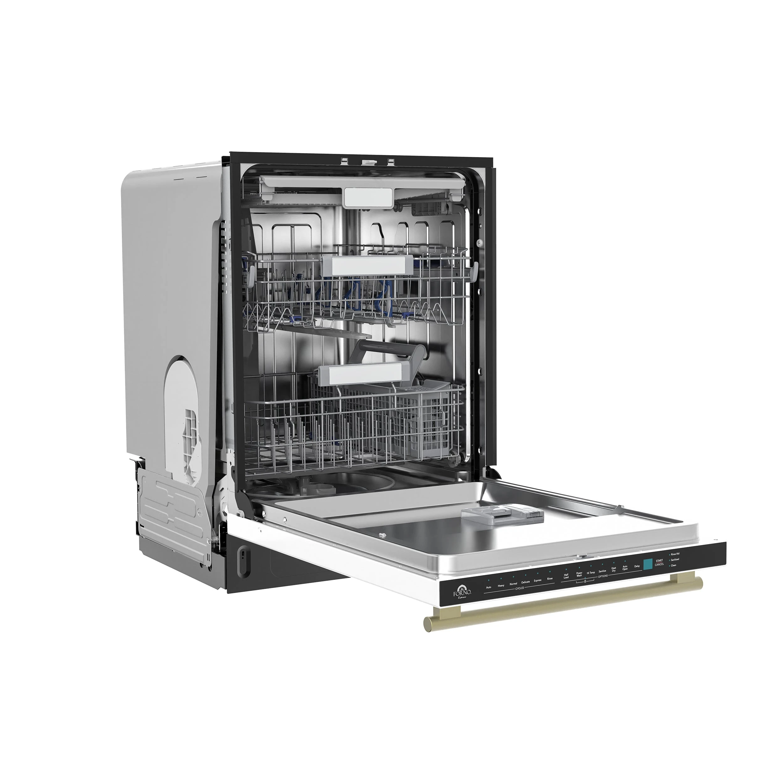 Stella 24 in. Built-in Dishwasher in , Tall Tub, Top Touch Control, Fingerprint-Resistant Dishwasher, Quiet 44 dBA, Soil-Sensing Capable, NSF & ENERGY STAR FDWBI801024WHT