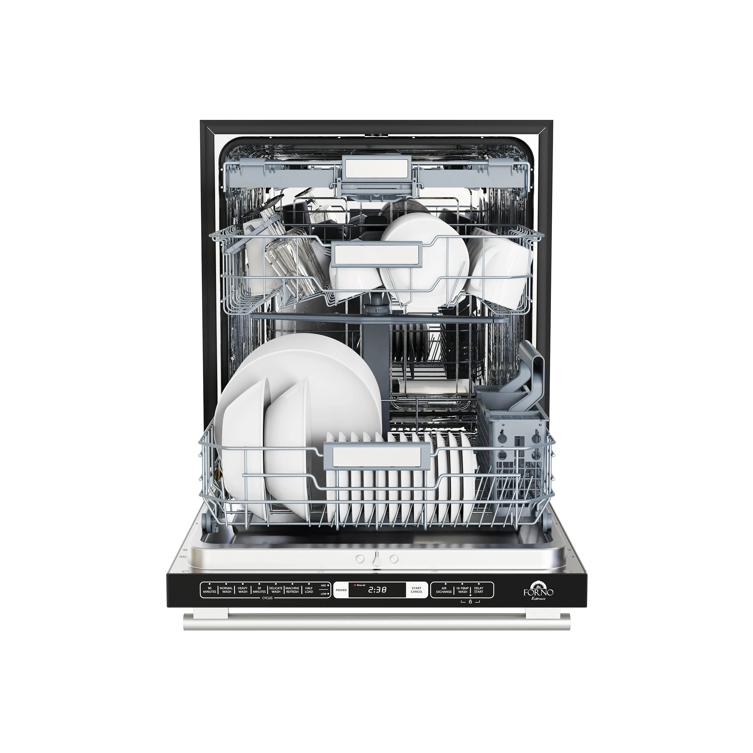 Romano 24-Inch Built-In Dishwasher, Finish, Tub, 49 dBA, Energy Star Certified FDWBI803524S