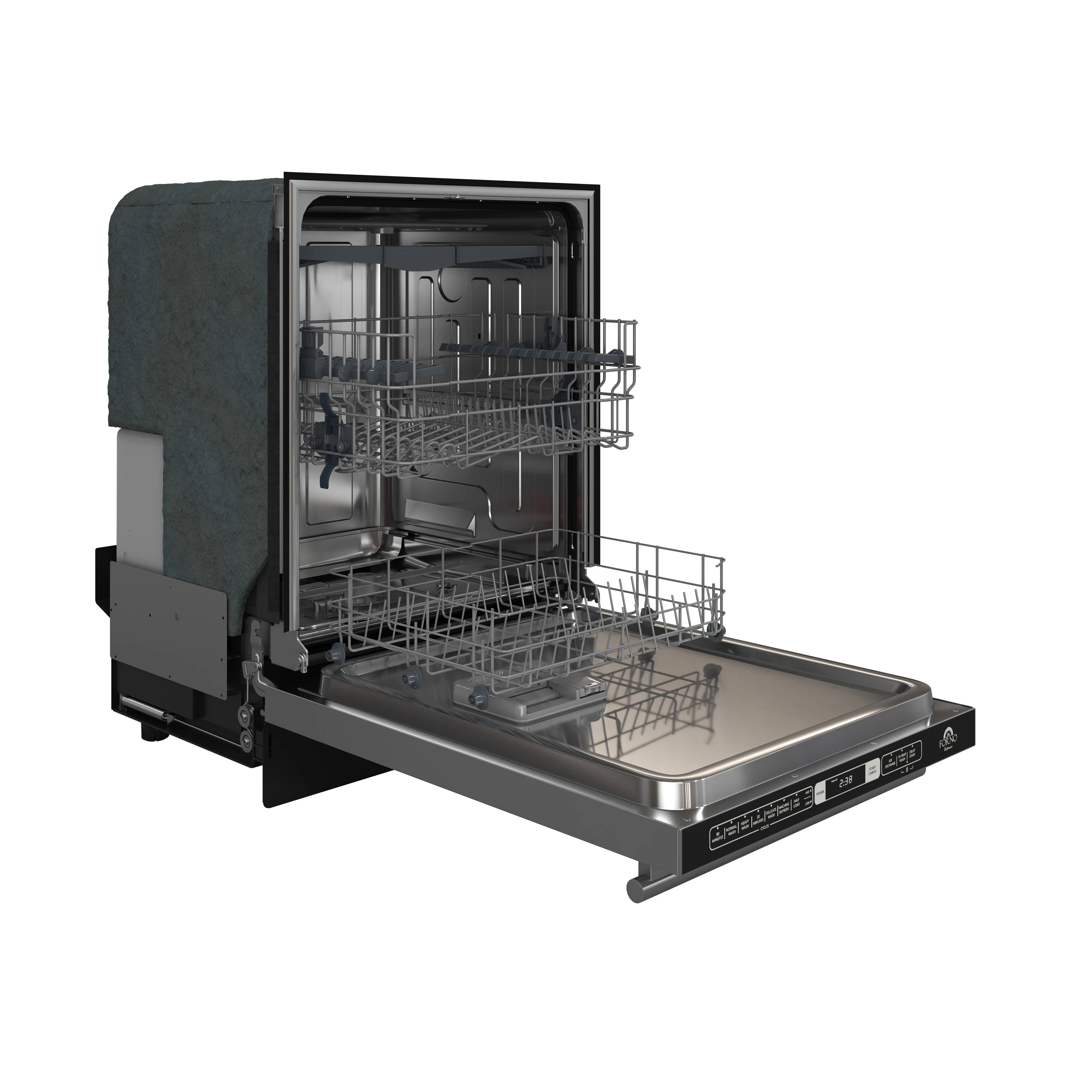 Romano 24-Inch Built-In Dishwasher, Finish, Tub, 49 dBA, Energy Star Certified FDWBI803524S
