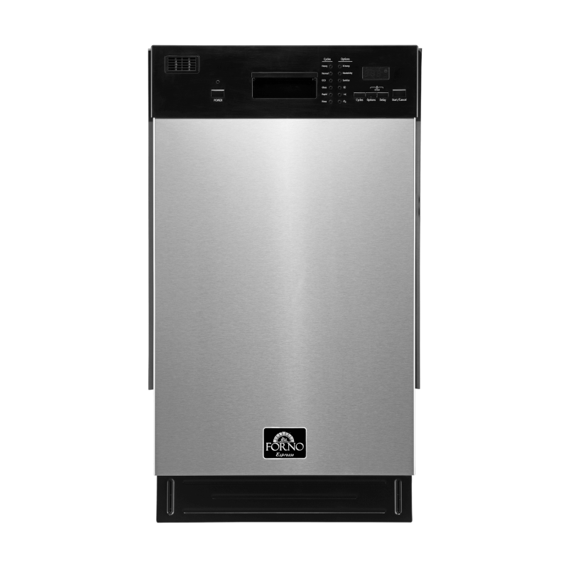 Forno 18″ Polo Stainless-Steel Dishwasher Stainless Steel FDWBI804118S Picture 1