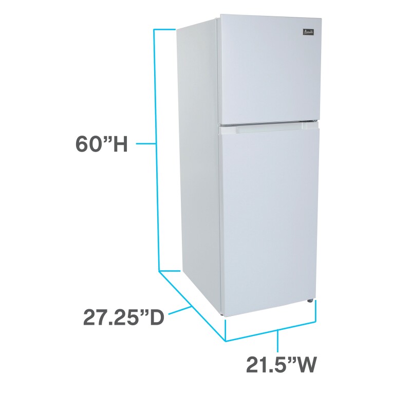 Frost-Free Apartment Size Refrigerator, 10.1 cu. ft. FF1010D0W
