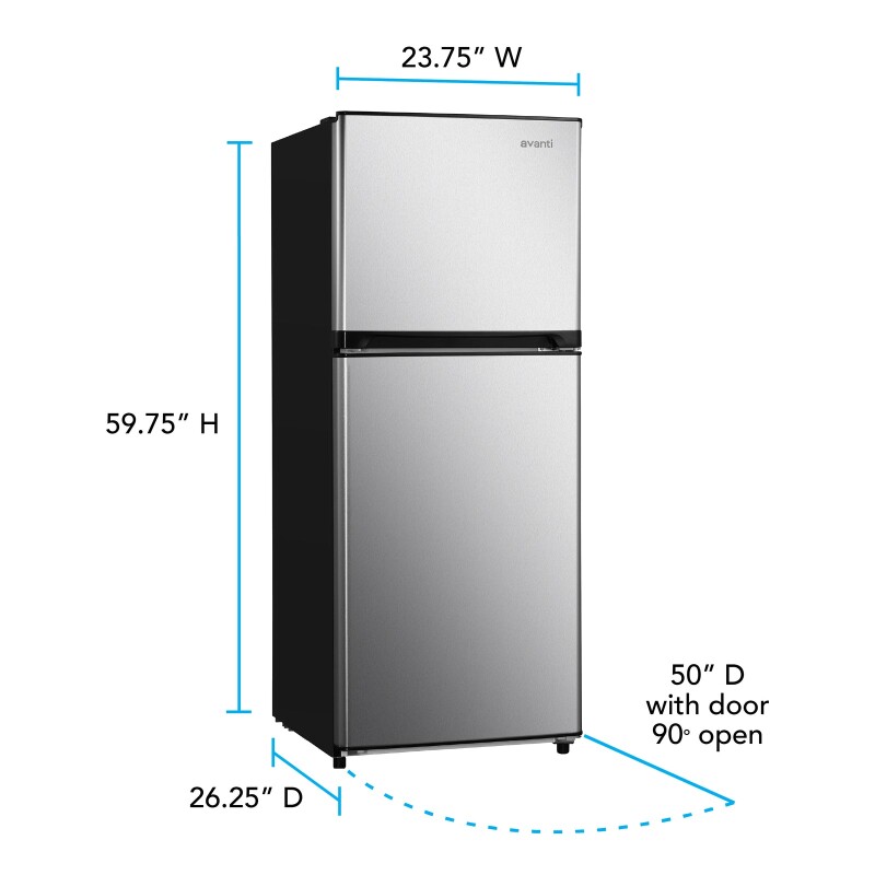 Avanti 10.0 cu. ft. Apartment Size Refrigerator FF10B3S