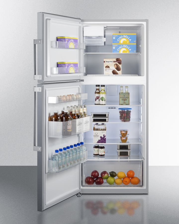 28" Wide Top Mount Refrigerator-Freezer with Icemaker FF1514SSIMLHD
