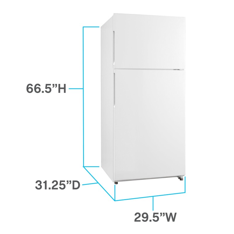 Avanti Frost-Free Apartment Size Refrigerator, 18.0 cu. ft. view 19