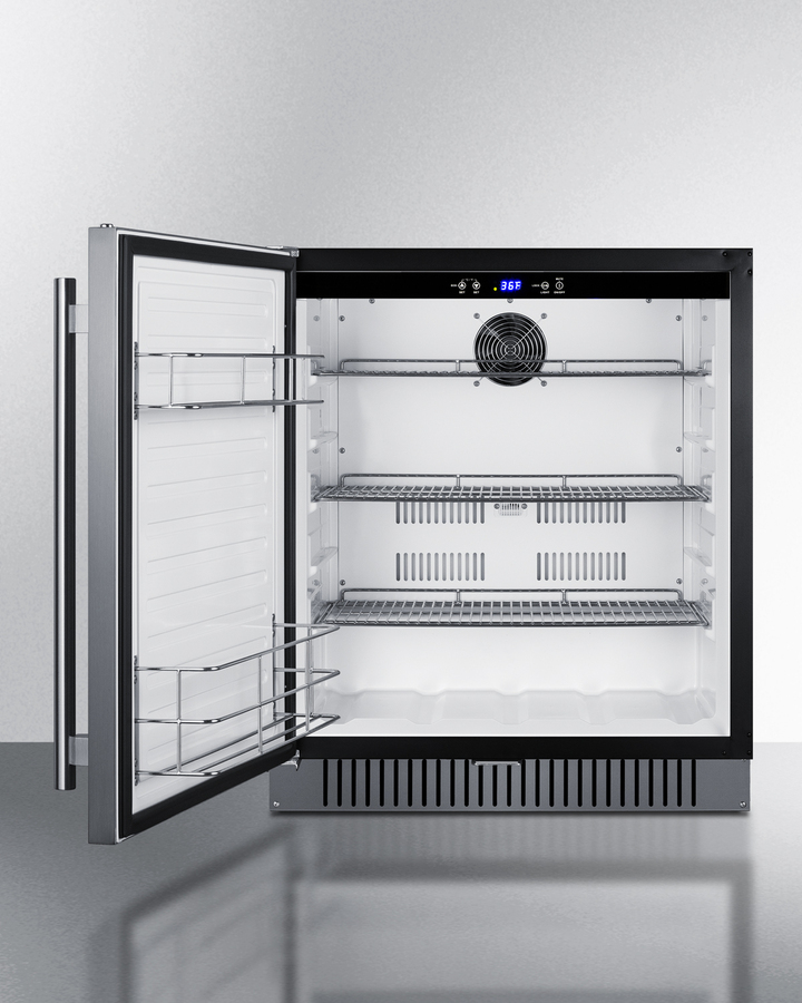 27" Wide Built-In All-Refrigerator (ADA Compliant, Left Hinge) FF27BCSSADALHD