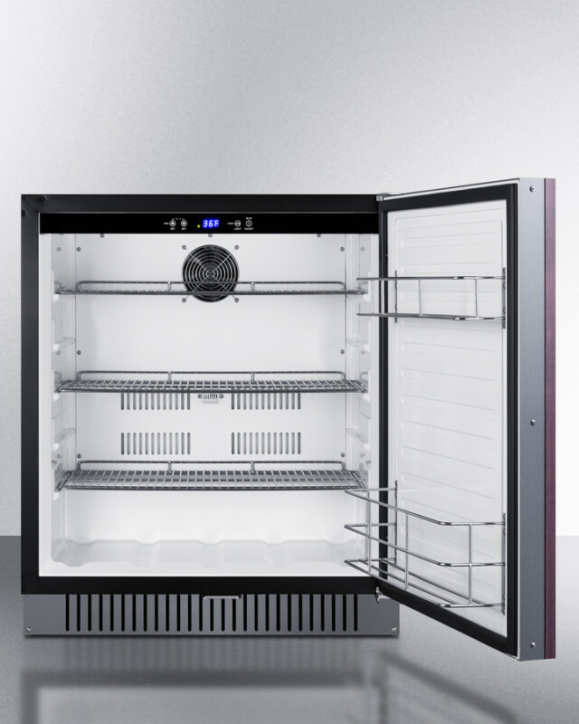27" Wide Built-In All-Refrigerator, ADA Compliant (Panel Not Included) FF27BSSADAIF
