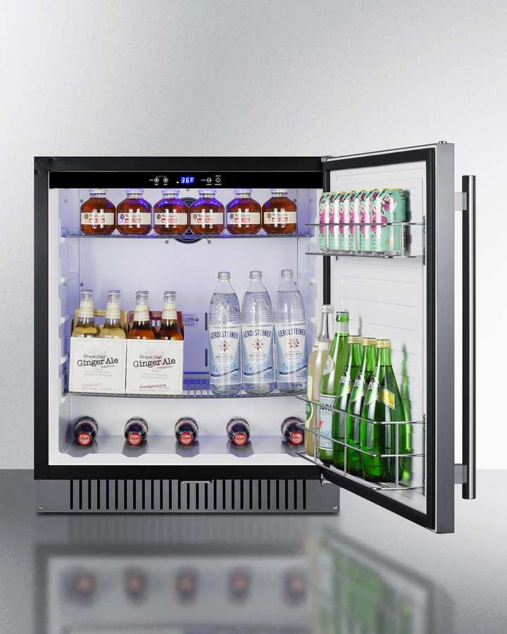 27" Wide Built-In All-Refrigerator, ADA Compliant view 6