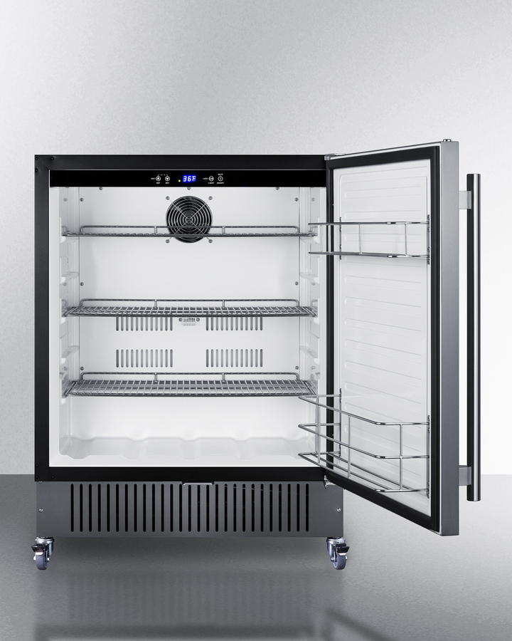 27" Wide Mobile All-Refrigerator FF27BSSCAS