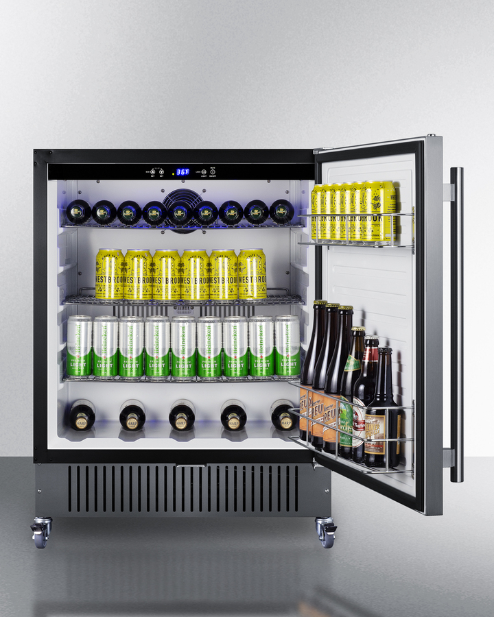 27" Wide Mobile All-Refrigerator FF27BSSCAS