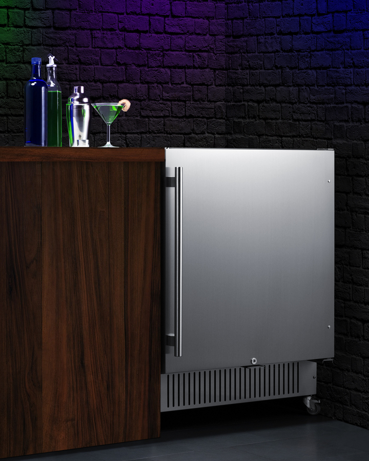 27" Wide Mobile All-Refrigerator FF27BSSCAS