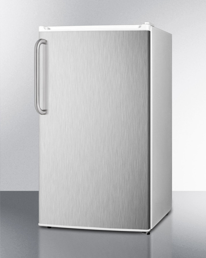 19" Wide Refrigerator-Freezer, ADA Compliant FF412ESSSTBADA