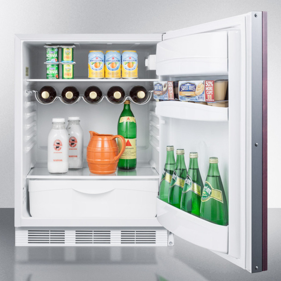 24" Wide All-Refrigerator, ADA Compliant (Panel Not Included) view 4