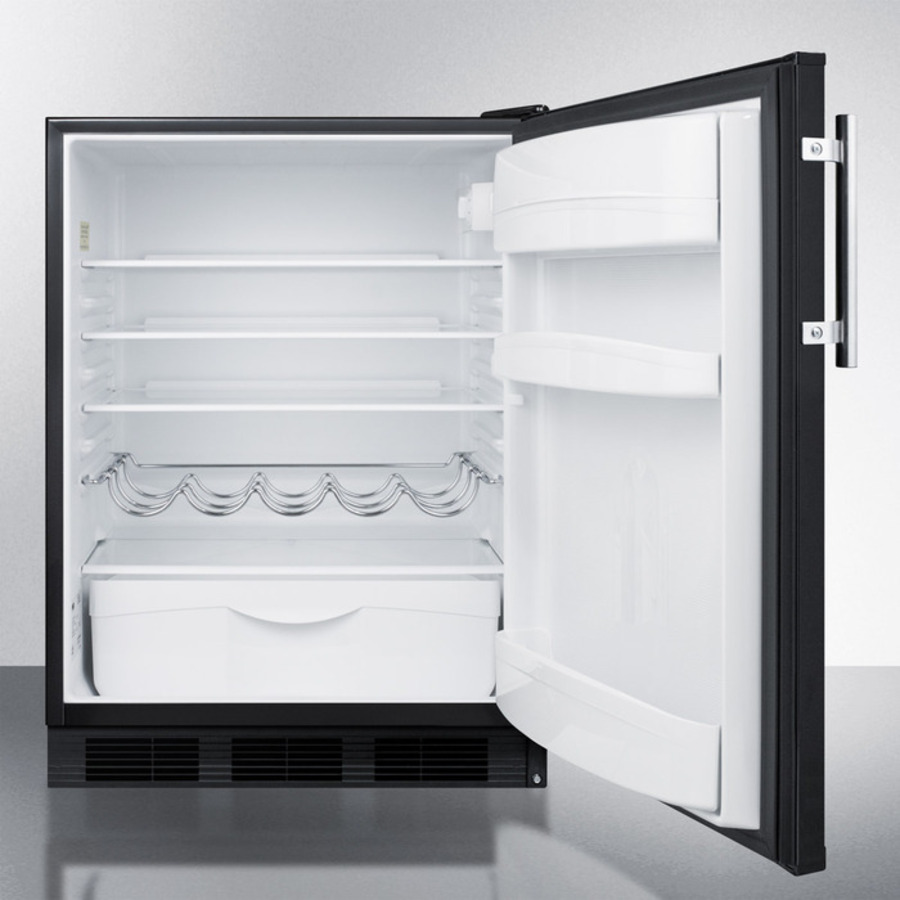 24" Wide All-Refrigerator, ADA Compliant view 3