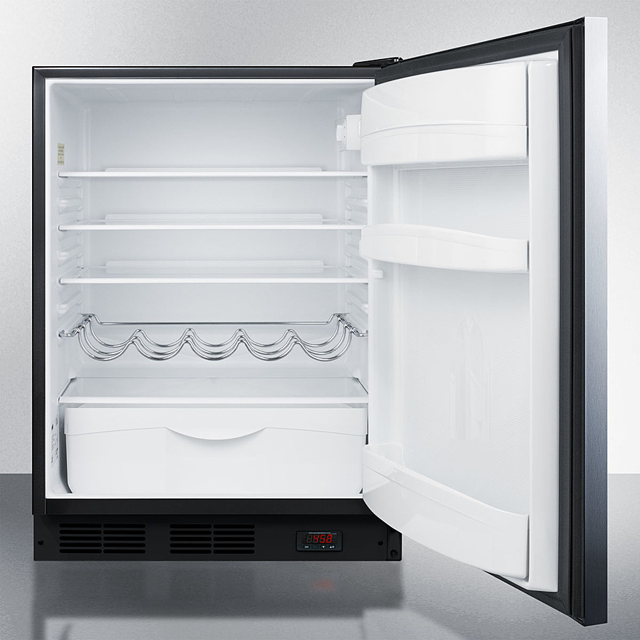 24" Wide Built-In Pub Cellar ADA Compliant FF63BKBIDTPUBSSHHADA