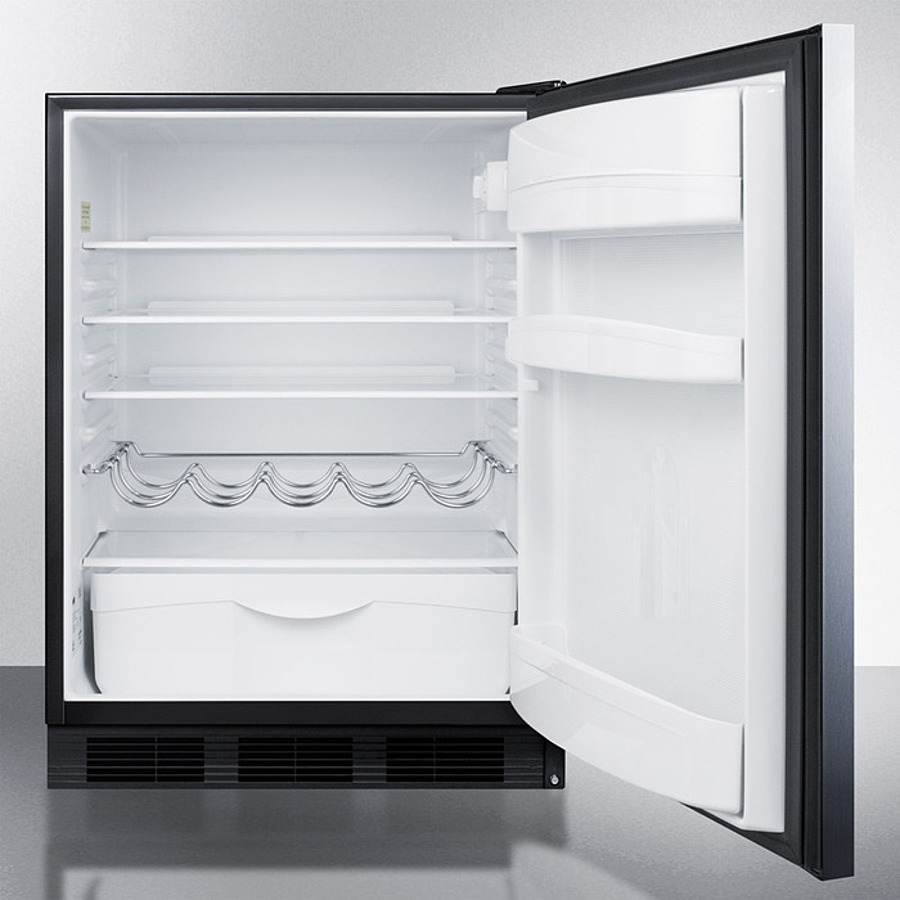 24" Wide Built-In All-Refrigerator FF63BKBISSHH