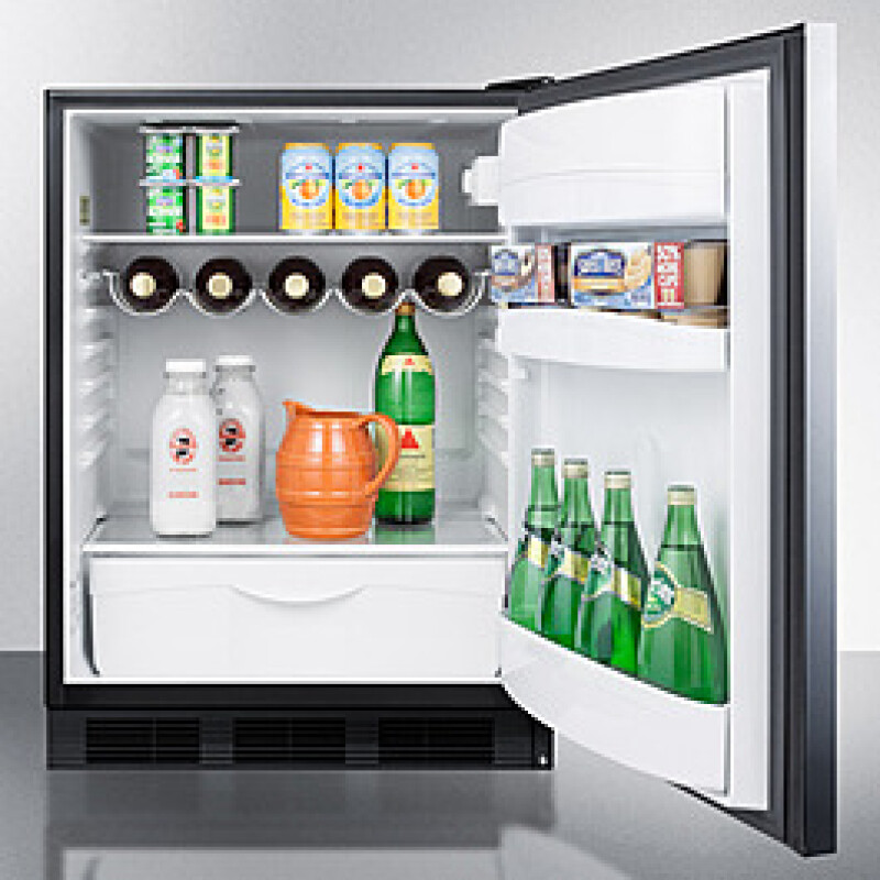 24" Wide Built-In All-Refrigerator FF63BKBISSHH