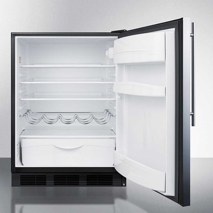 24" Wide Built-In All-Refrigerator FF63BKBISSHV