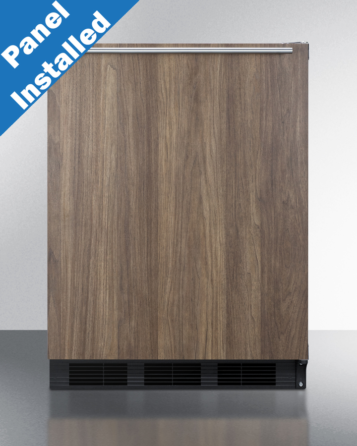 24" Wide Built-In All-Refrigerator With Wood Panel Door FF63BKBIWP1
