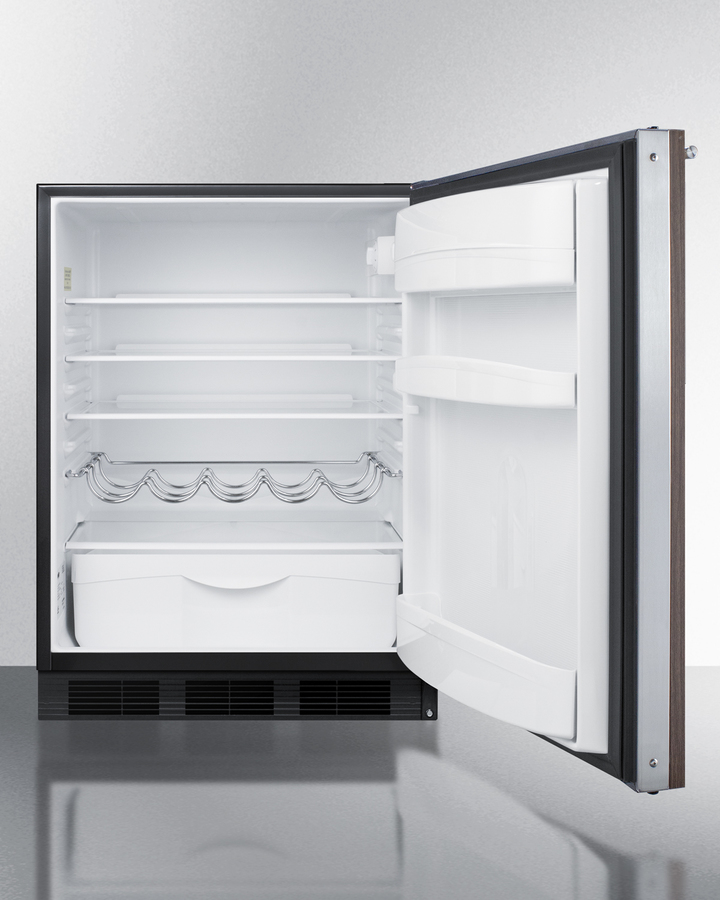 24" Wide Built-In All-Refrigerator With Wood Panel Door, ADA Compliant FF63BKBIWP1ADA