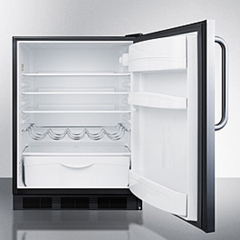 24" Wide Built-In All-Refrigerator FF63BKCSS