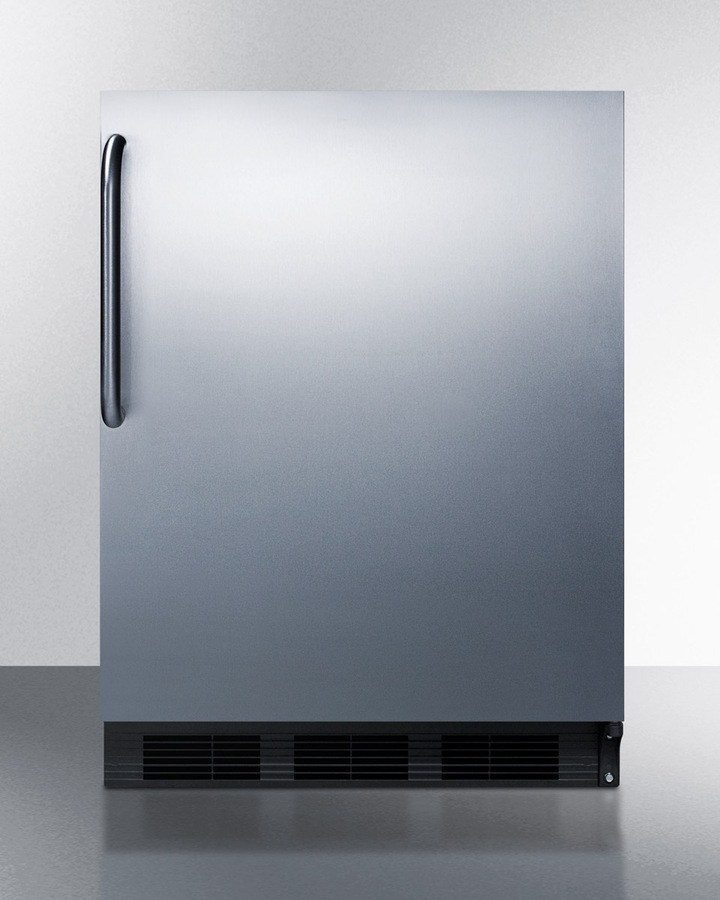 24" Wide All-Refrigerator, ADA Compliant FF63BKSSTBADA