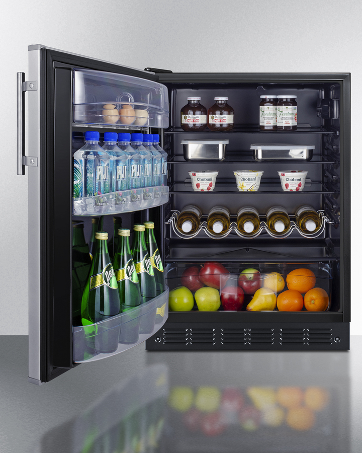 24" Wide All-Refrigerator FF6BK2SSADALHD
