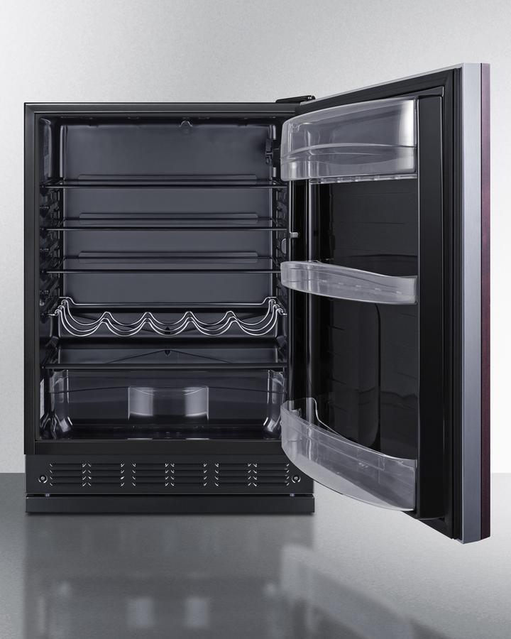 24" Wide All-Refrigerator (Panel Not Included) FF6BK2SSRSIF