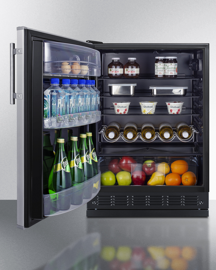 24" Wide All-Refrigerator FF6BK2SSRSLHD