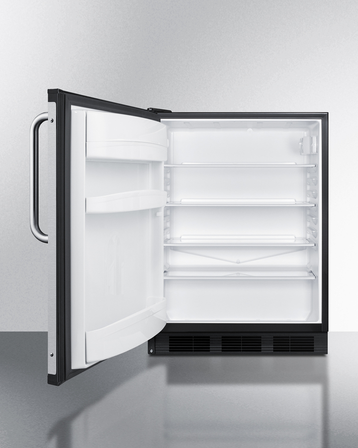 24" Wide All-Refrigerator, ADA Height FF6BK7BZADALHD