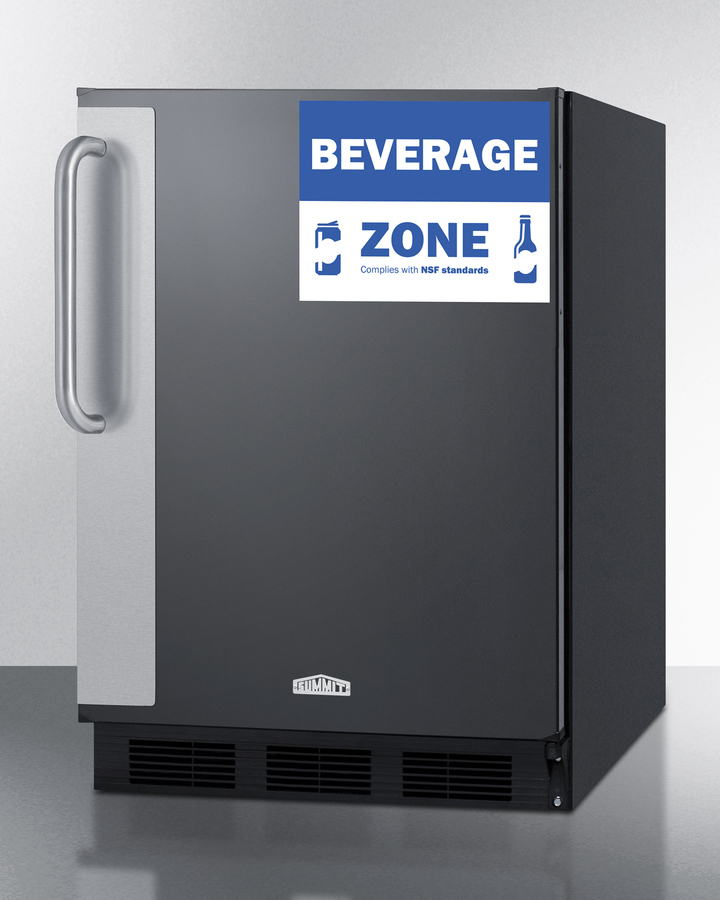 24" Wide All-Refrigerator, ADA Height FF6BK7BZADA